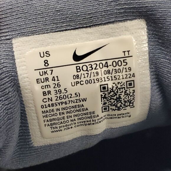 NIKE Shoes REVOLUTION 5 Mens Size 8 Cool Gray White Running Sneaker BQ3204-005 - Picture 13 of 13